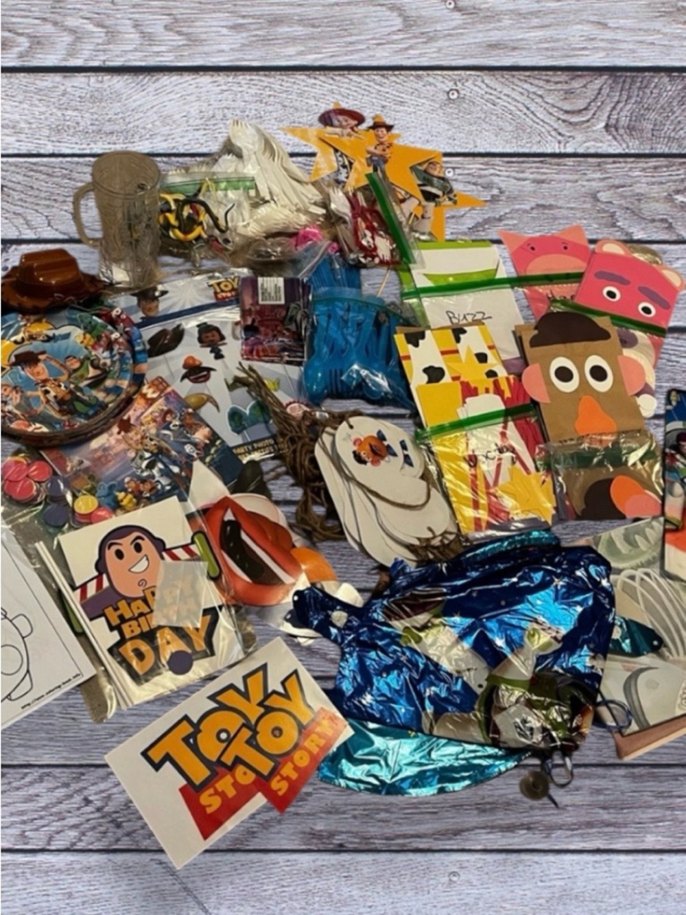 Toy Story birthday party in a box